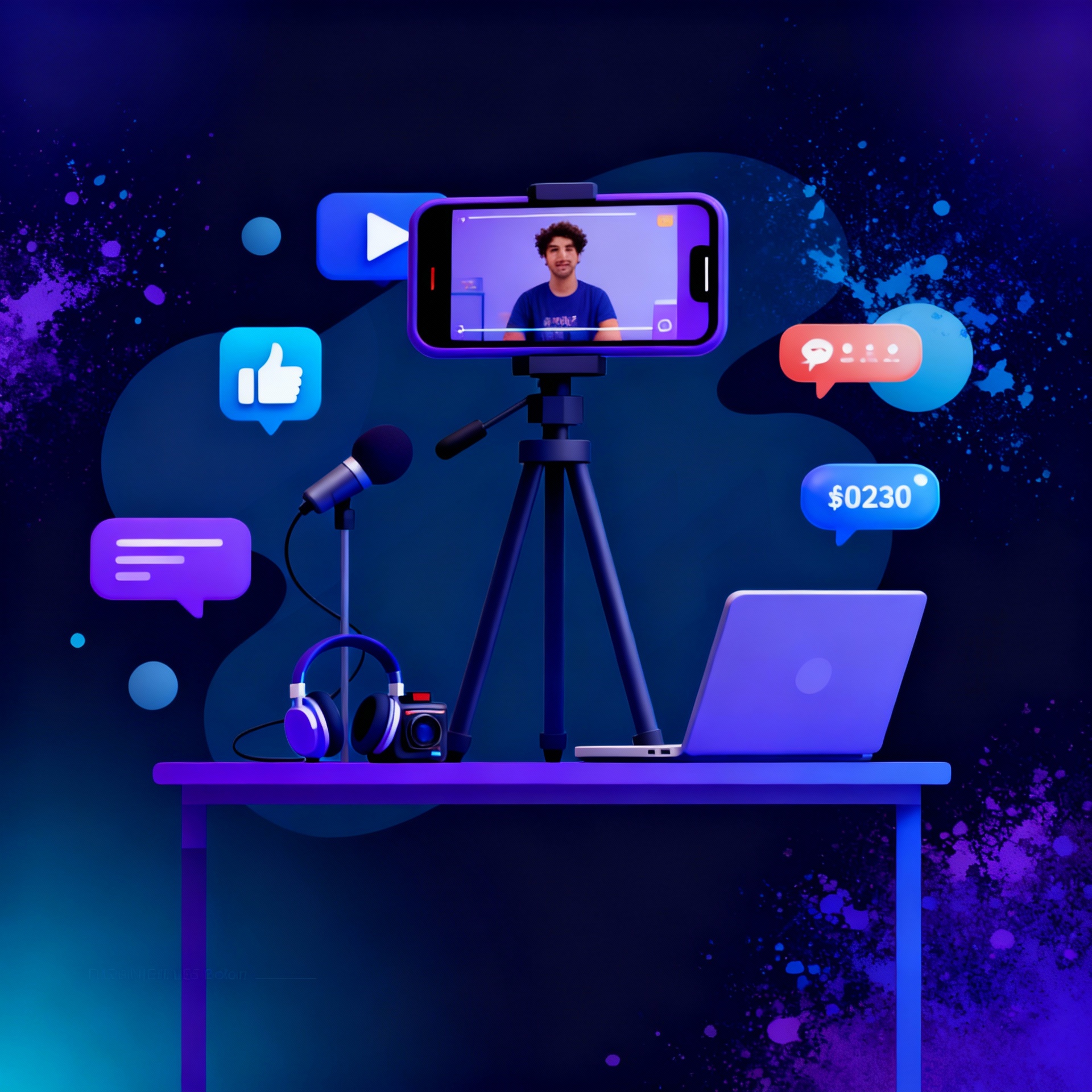 自媒体营销场景